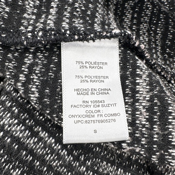 Daisy Fuentes Striped Knit Dress Boat Neck 3/4 Sleeve Casual Size S - Picture 6 of 8